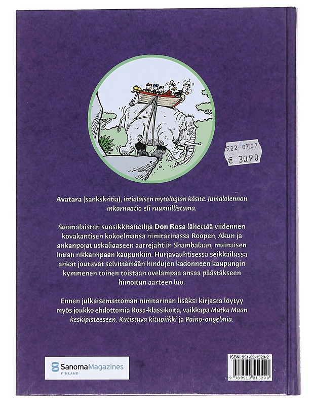 Kymmenen avataran aarre ja muita Don Rosan parhaita - Rosa, Don - Sarjakuvat - 10105590276 - 1