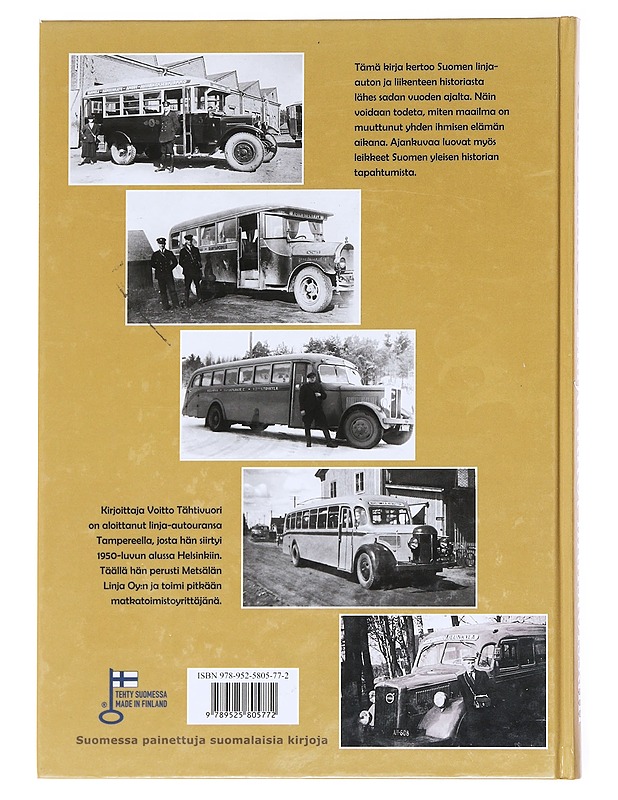 Linja-autot muistoissani - Voitto Tähtivuori - Historiakirjat - 10105590296 - 1