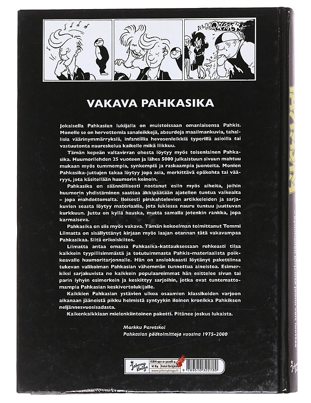 Pahkasika / julmettu latriinilukemisto - Liimatta, Tommi - Sarjakuvat - 10105590345 - 1