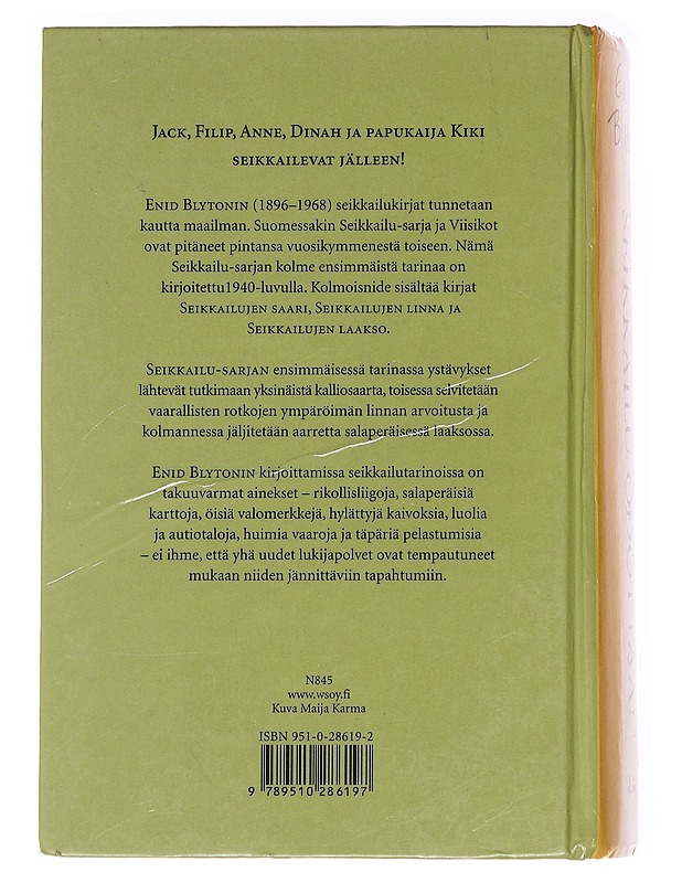 Seikkailu odottaa / Seikkailujen saari ; Seikkailujen linna ; Seikkailujen laakso - Blyton, Enid - Nuorten kirjat - 10105590442 - 1