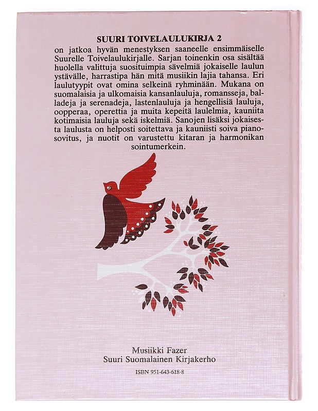 Suuri toivelaulukirja 2 - Vuoristo, Aapeli - Musiikki- ja elokuvakirjat - 10105590462 - 1