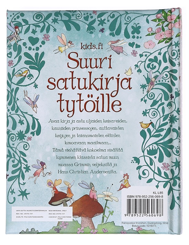 Suuri satukirja tytöille - Leschnikoff, Nancy - Lastenkirjat - 10105590485 - 1