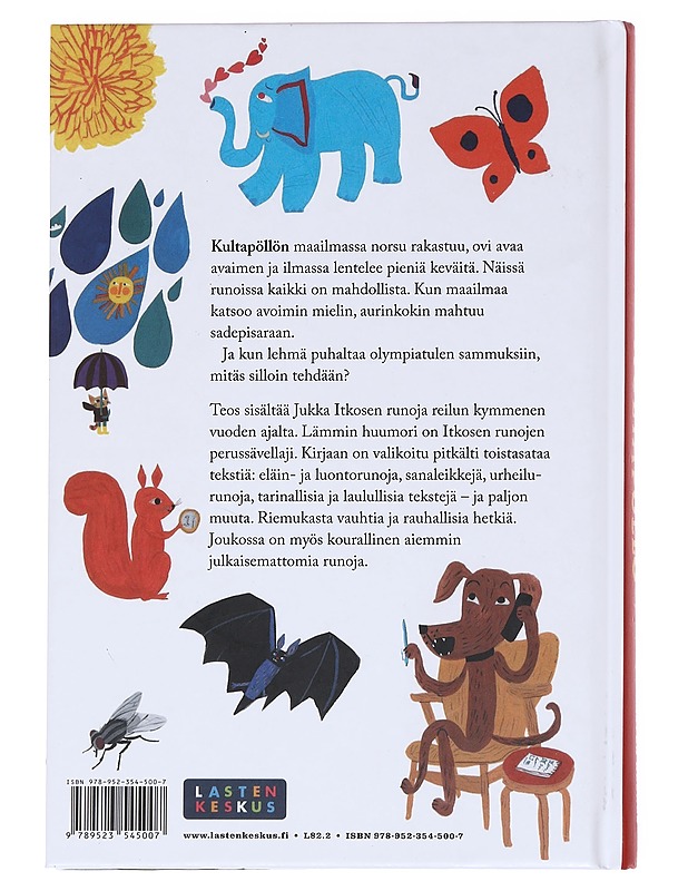 Kultapöllö / valittuja lastenrunoja - Itkonen, Jukka - Lastenkirjat - 10105590504 - 1