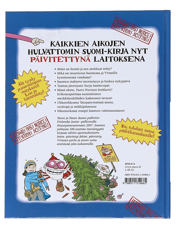 Tatun ja Patun Suomi - Havukainen, Aino - Lastenkirjat - 10105590540 - 1
