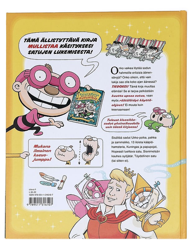 Tatun ja Patun ällistyttävä satukirja / kaikkien aikojen ensimmäinen satukirja, jossa on käyttöohjeet! - Havukainen, Aino - Lastenkirjat - 10105590543 - 1