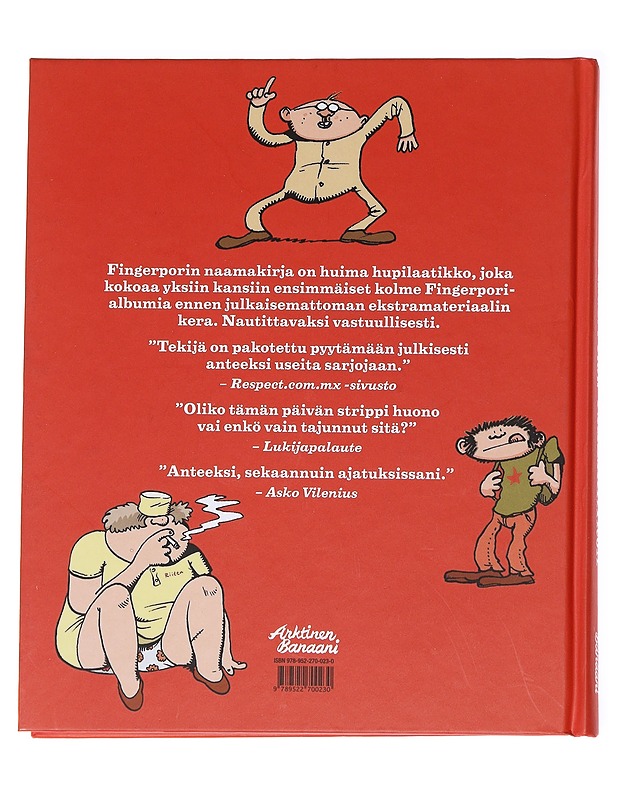 Fingerporin naamakirja - Pertti Jarla - Sarjakuvat - 10105590571 - 1