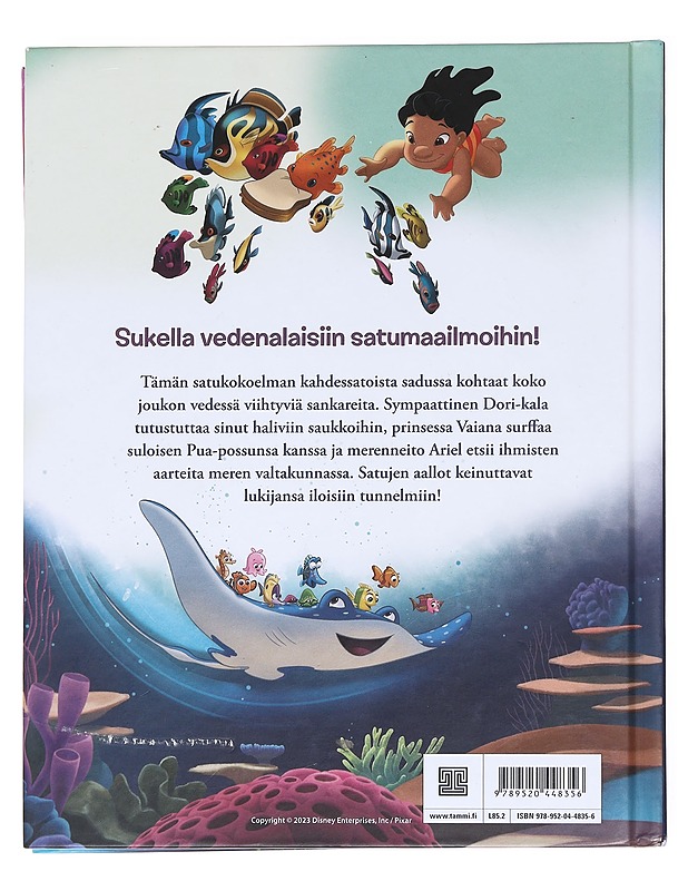 5 minuutin satuja meren alta - Rapelo, Jenni - Lastenkirjat - 10105590579 - 1