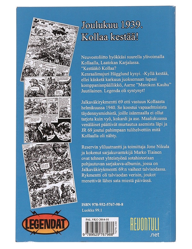Kollaa - Nikula, Jone - Sarjakuvat - 10105590602 - 1