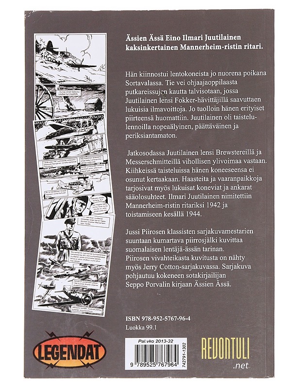Ässien ässä : kaksinkertainen Mannerheim-ristin ritari - Piironen, Jussi - Elämäkerrat ja muistelmat - 10105590603 - 1
