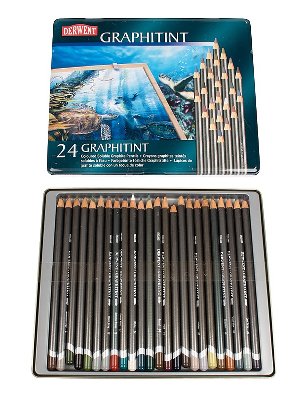 DERWENT Graphitint lyijykynäsetti, 24kpl - Askartelu - 10105590652 - 1