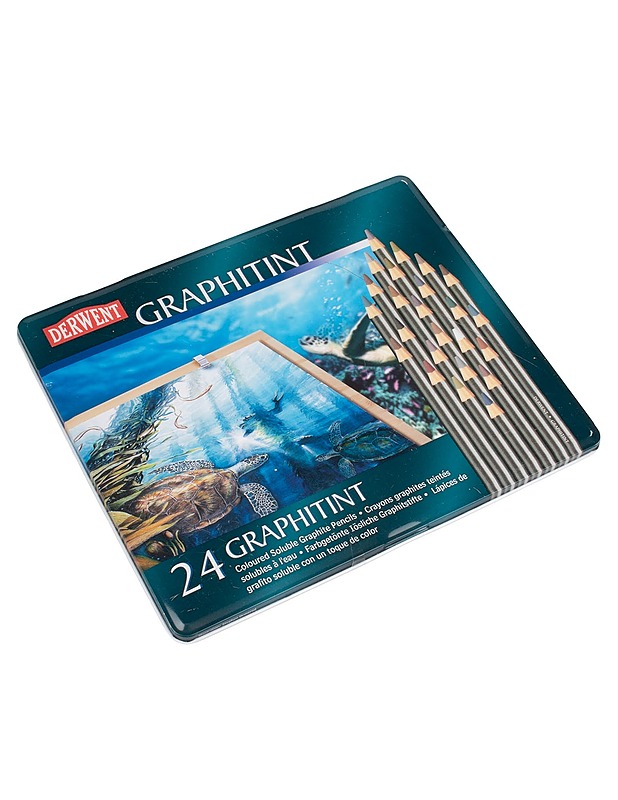 DERWENT Graphitint lyijykynäsetti, 24kpl - Askartelu - 10105590652 - 0