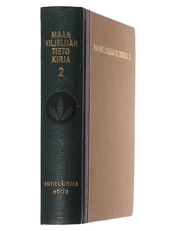 MAANVILJELIJÄN TIETOKIRJA. 2. - Tietokirjat - 10105590699 - 1