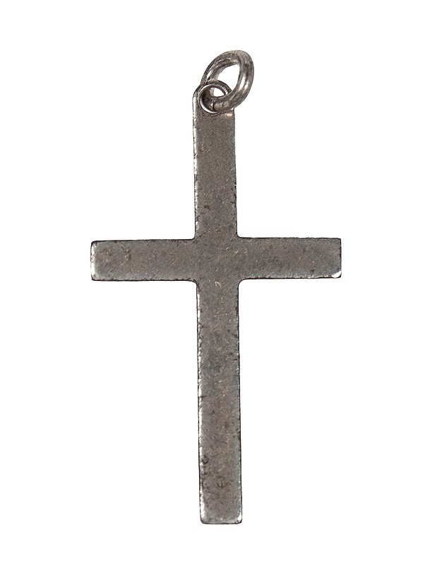 Hopeinen Ristiamuletti - Askartelu - 10105590719 - 0