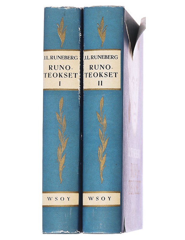 Runoteokset I ja II - Runeberg , J.L. - Runot ja näytelmät - 10105590744 - 2