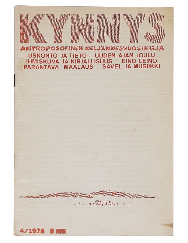 Kynnys N:o 4/1978 - Lehdet - 10105590753 - 0
