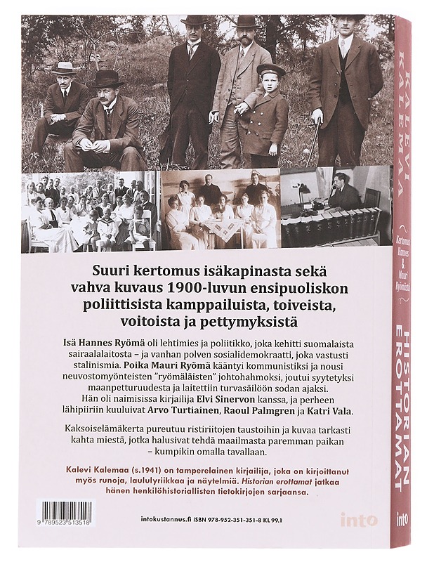 Historian Erottamat - Kalemaa, Kale - Elämäkerrat ja muistelmat - 10105590799 - 1
