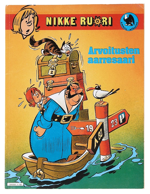 Nikke Ruori: Arvoitusten Aarresaari - Eddy Ryssack  - Sarjakuvat - 10105590806 - 0