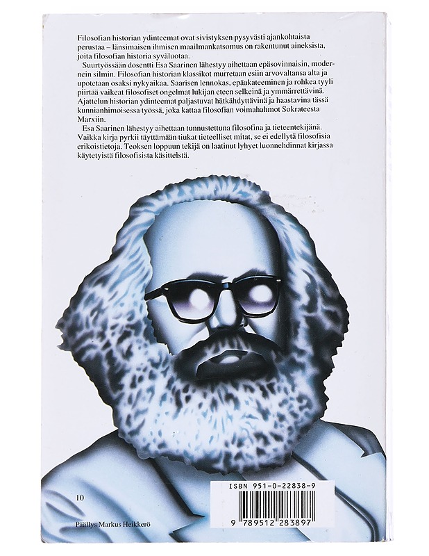 Länsimaisen filosofian historia huipulta huipulle Sokrateesta Marxiin - Esa Saarinen - Historiakirjat - 10105590808 - 1
