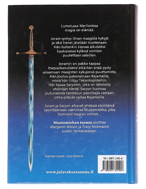 Mustamiekan taonta - Weis, Margaret - Fantasia- ja scifi - 10105590811 - 1