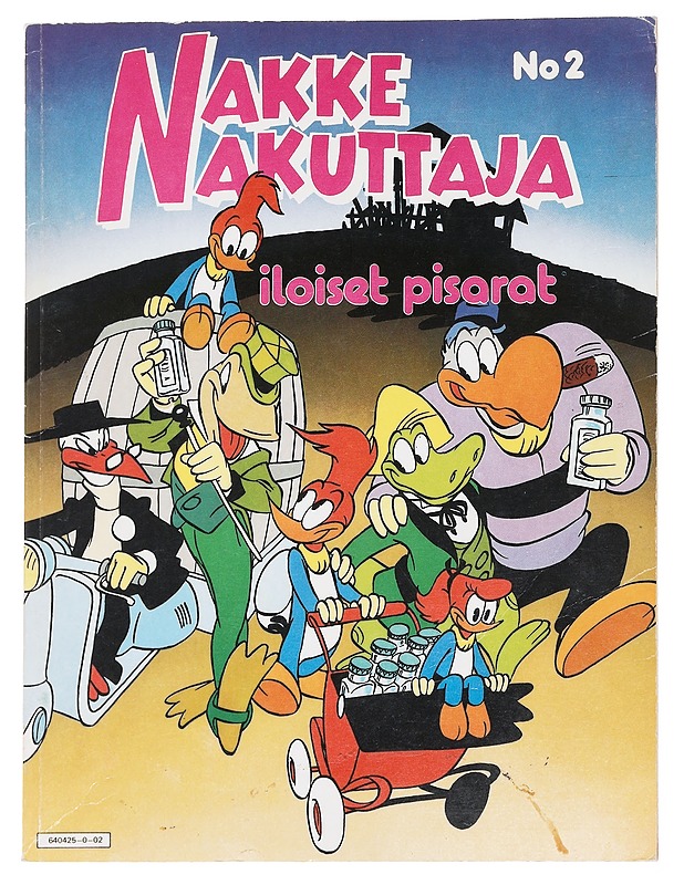 Nakke Nakuttaja N:o 2 - Sarjakuvat - 10105590830 - 0