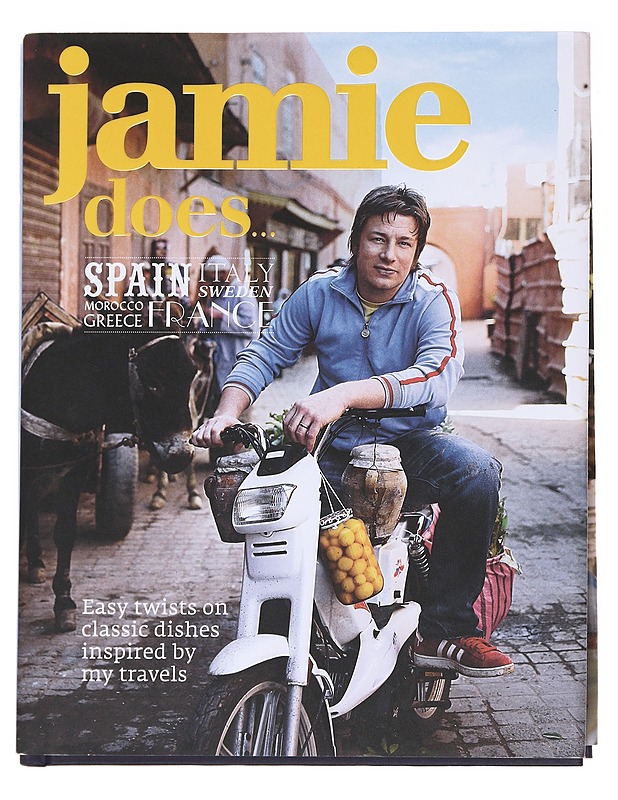 Jamie does... : Spain, Italy, Sweden, Morocco, Greece, France : easy twists on classic dishes inspired by my travels - Oliver, Jamie - Ruokakirjat - 10105590872 - 0