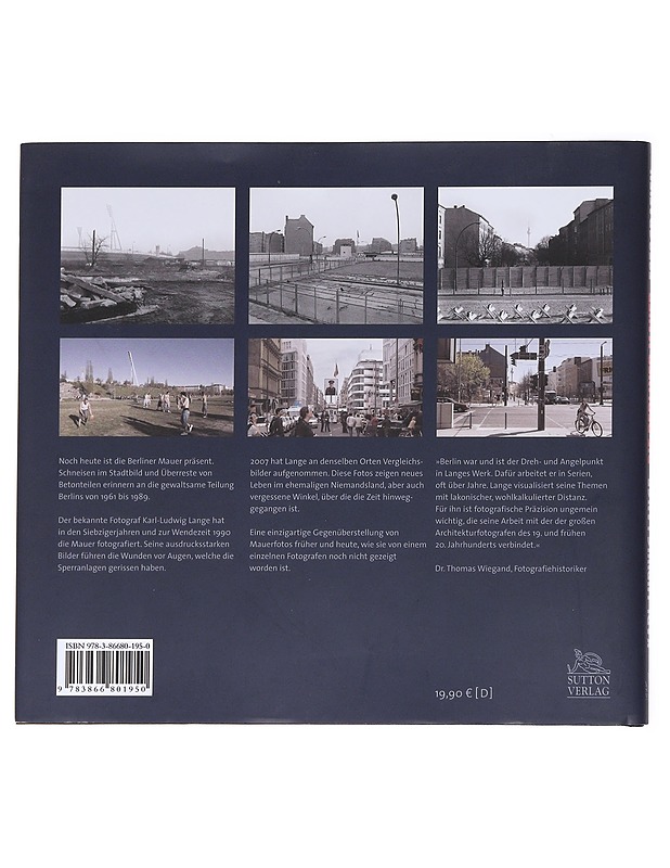 Die Berliner Mauer - Lange, Karl-Ludwig - Taide- ja kulttuurikirjat - 10105590903 - 1