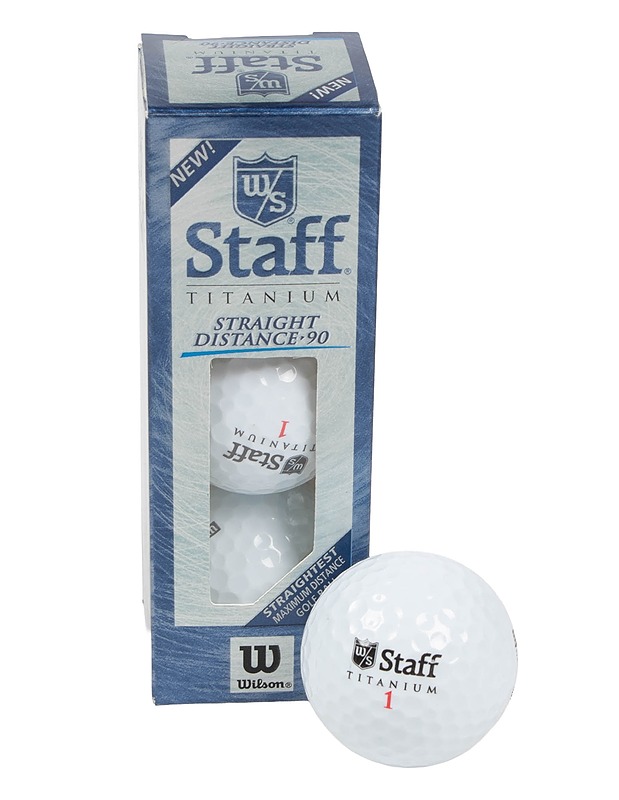 Wilson Staff Titanium Strait Distance 90 golfpallo, numerolla 1, 3 kpl - Golf - 10105590923 - 0
