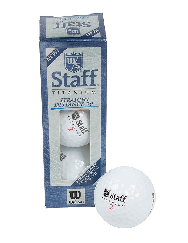 Wilson Staff Titanium Strait Distance 90 golfpallo, numerolla 2, 3 kpl - Golf - 10105590929 - 0
