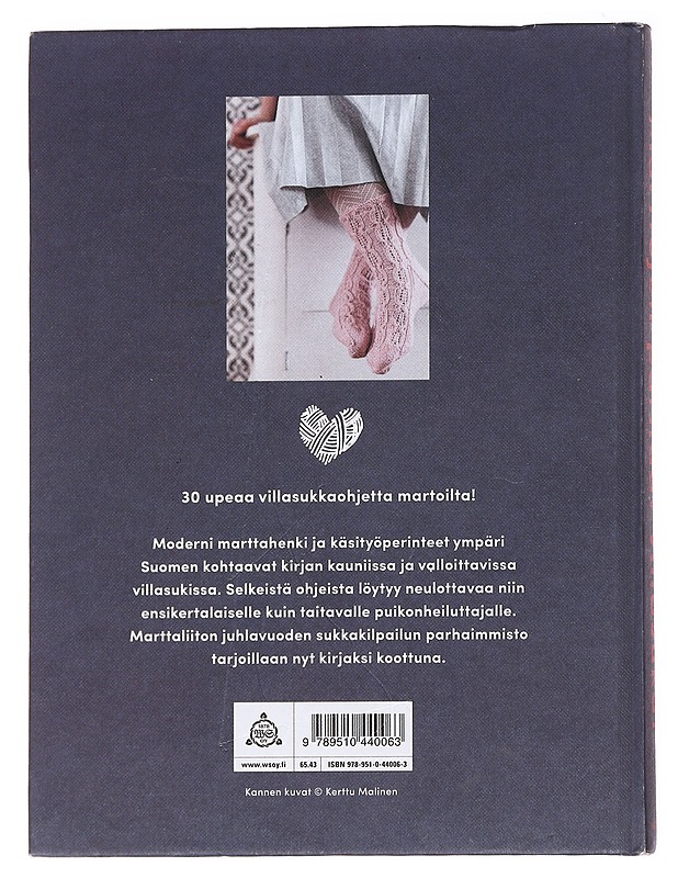 Marttojen parhaat villasukat - Salovaara, Reija - Tietokirjat ja oppaat - 10105590956 - 1