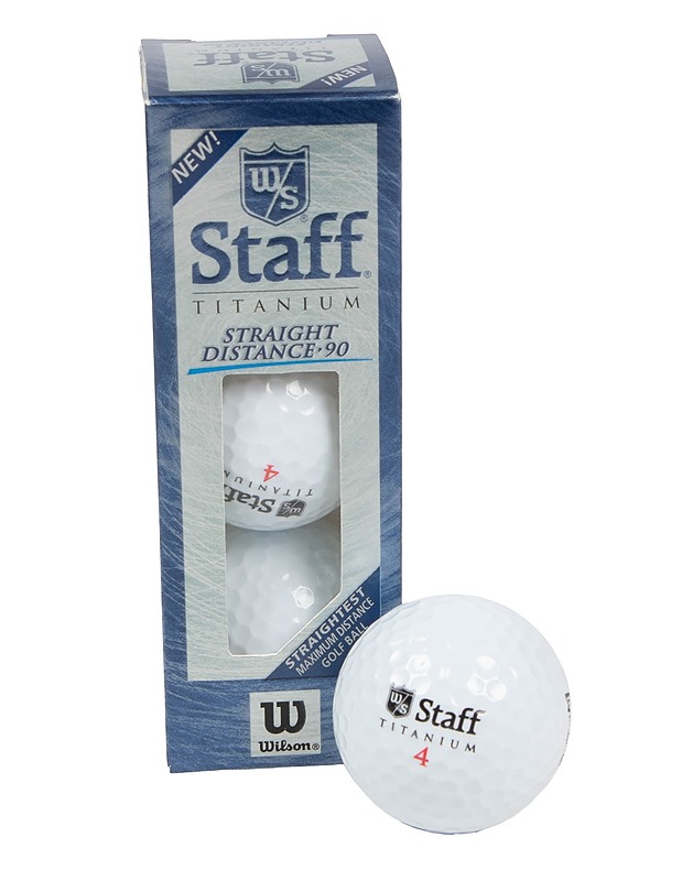 Wilson Staff Titanium Strait Distance 90 golfpallo, numerolla 4, 3 kpl - Golf - 10105590963 - 0