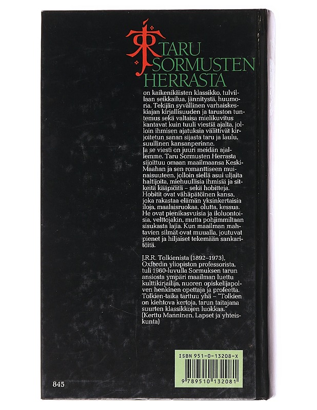 Taru sormusten herrasta - Tolkien, J. R. R. - Romaanit ja novellit - 10105590989 - 1