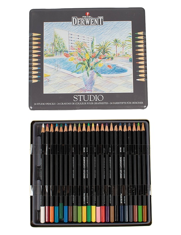 DREWENT Studio Puuvärikynäsetti, 23kpl - Askartelu - 10105590986 - 0