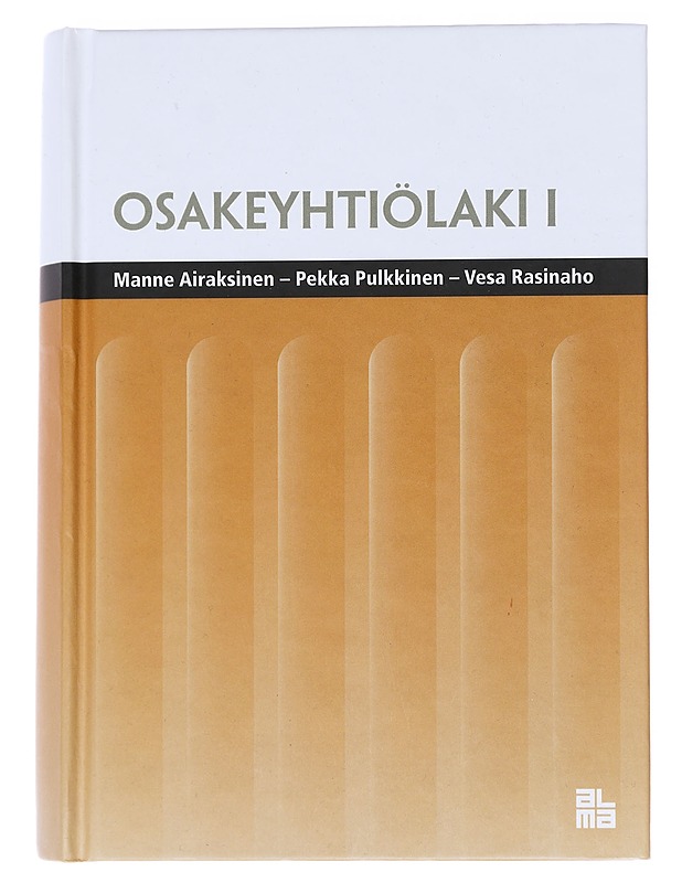 Osakeyhtiölaki 1 ja 2 - Tietokirjat ja oppaat - 10105591009 - 0