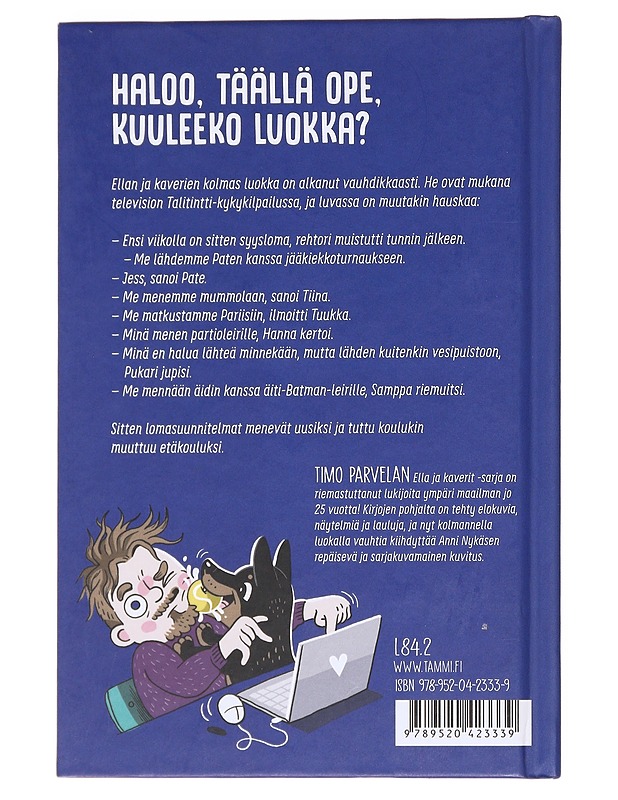 Ella ja kaverit etäkoulussa - Parvela, Timo - Lastenkirjat - 10105591011 - 1
