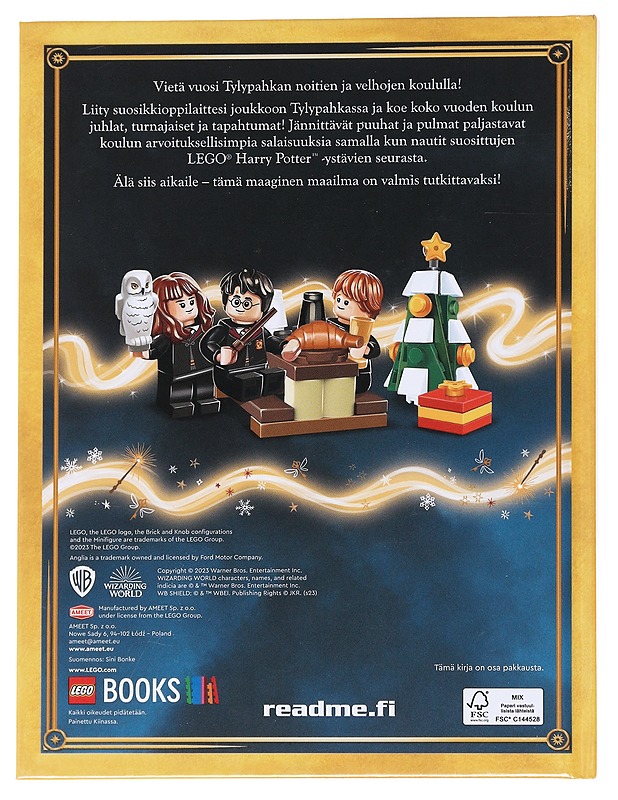 LEGO Harry Potter: Taikavuosi Tylypahkassa KIRJA - Lastenkirjat - 10105591014 - 1