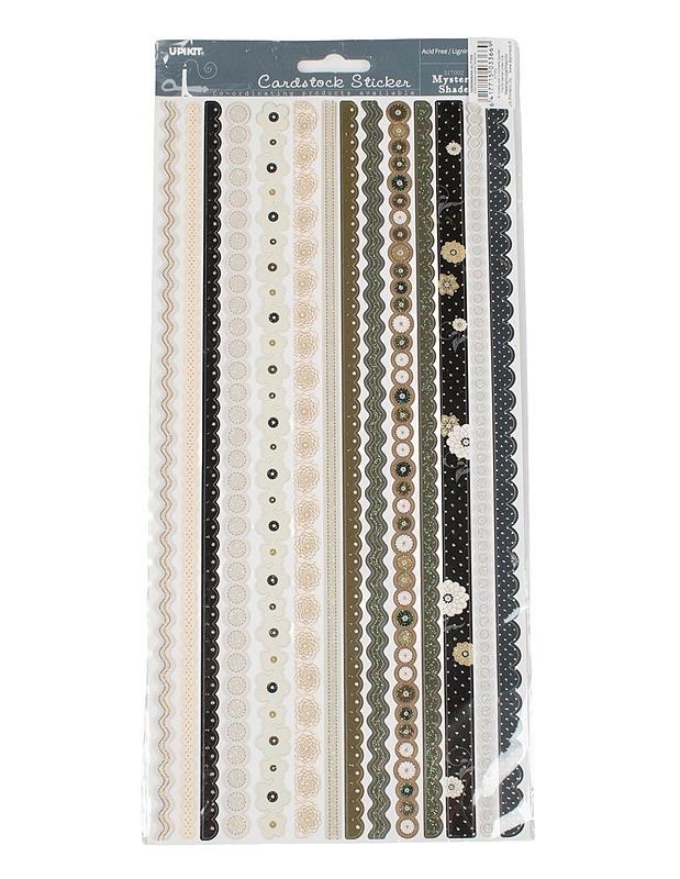 UPIKIT Cardstock Sticker Tarranauha Glitter - Askartelu - 10105591022 - 0