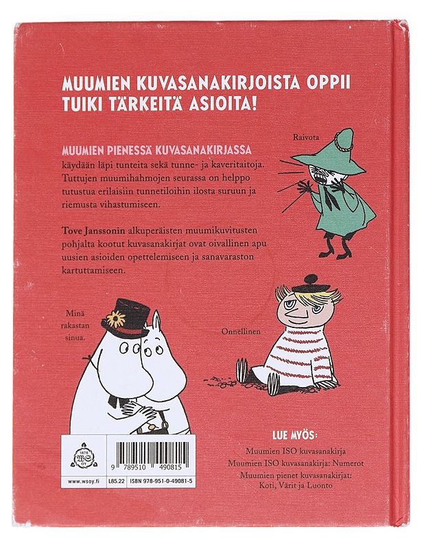 Muumien pieni kuvasanakirja / tunteet - Jansson, Tove - Lastenkirjat - 10105591041 - 1
