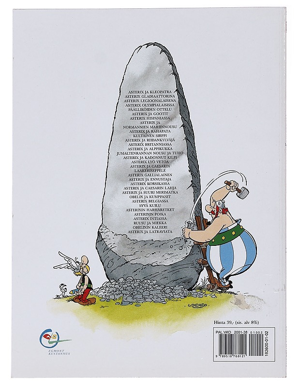 Asterix ja Latraviata - Uderzo, Albert - Sarjakuvat - 10105591047 - 1