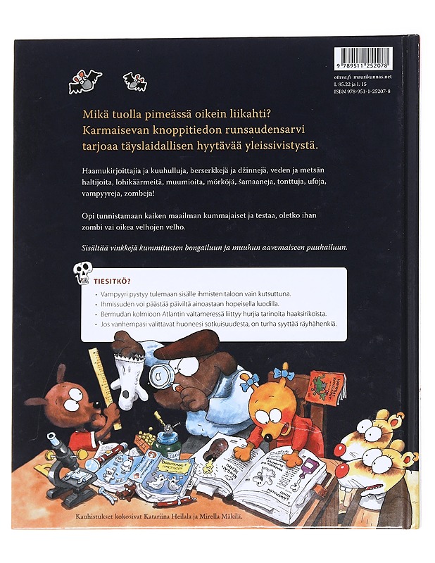 Kummallisuuksien käsikirja - Kunnas, Mauri - Lastenkirjat - 10105591057 - 1