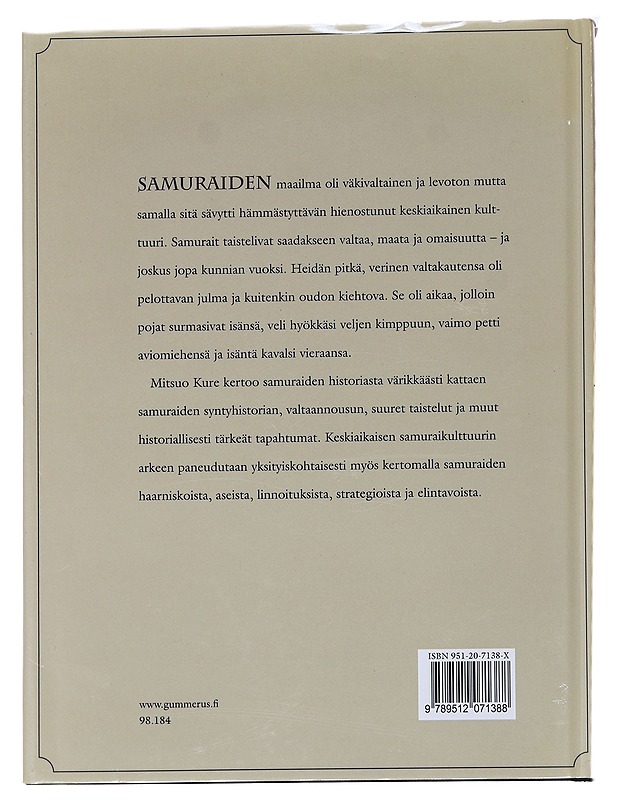 Sotaisat samurait - Kure, Mitsuo - Historiakirjat - 10105591062 - 1