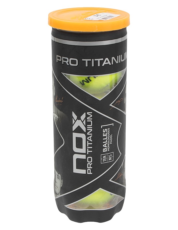 NOX Pro Titanium padelpallot, 3 kpl - Muut urheiluvälineet ja vapaa-aika - 10105591099 - 0