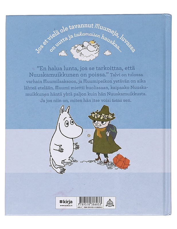Muumi ja ensilumi - Jansson, Tove - Lastenkirjat - 10105591105 - 1