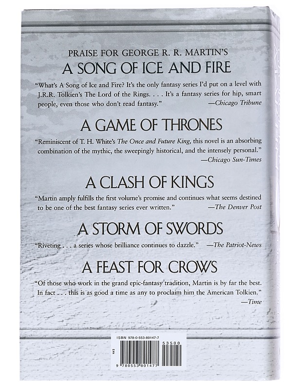 A Dance with Dragons - George R. R. Martin - Fantasia- ja scifi - 10105591140 - 1