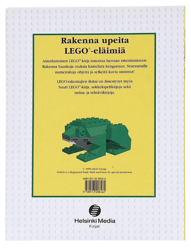 Lego-mallikirja: Eläimet - Quigley, Sebastian - Lastenkirjat - 10105591150 - 1