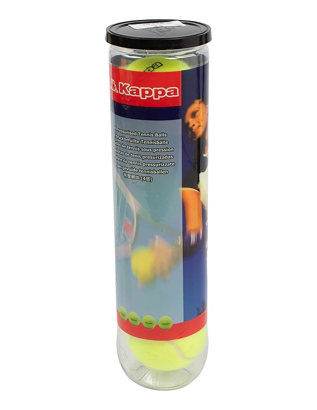 KAPPA Pressurised tennispallot, 4 kpl - Tennis - 10105591184 - 0