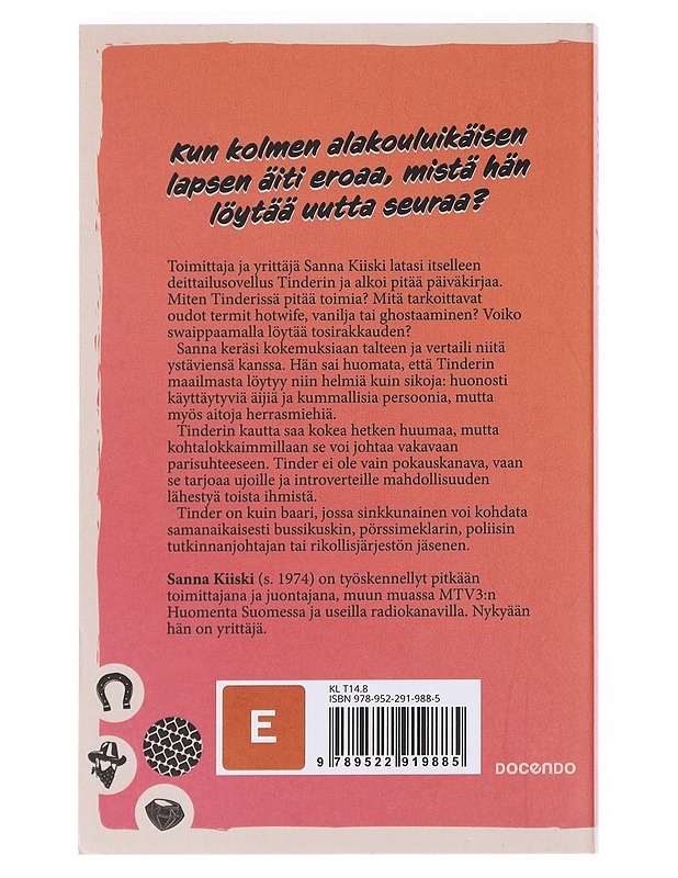 Tinder-päiväkirja - Sanna Kiiski - Elämäkerrat ja muistelmat - 10105591227 - 1