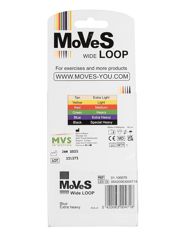 MOVES Wide Loop Extra Heavy -kuntoilunauha - Muut urheiluvälineet ja vapaa-aika - 10105591257 - 1