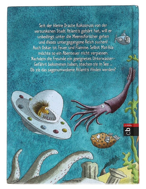  Der kleine Drache Kokosnuss auf der Suche nach Atlantis - Ingo Siegner - Lastenkirjat - 10105591306 - 1