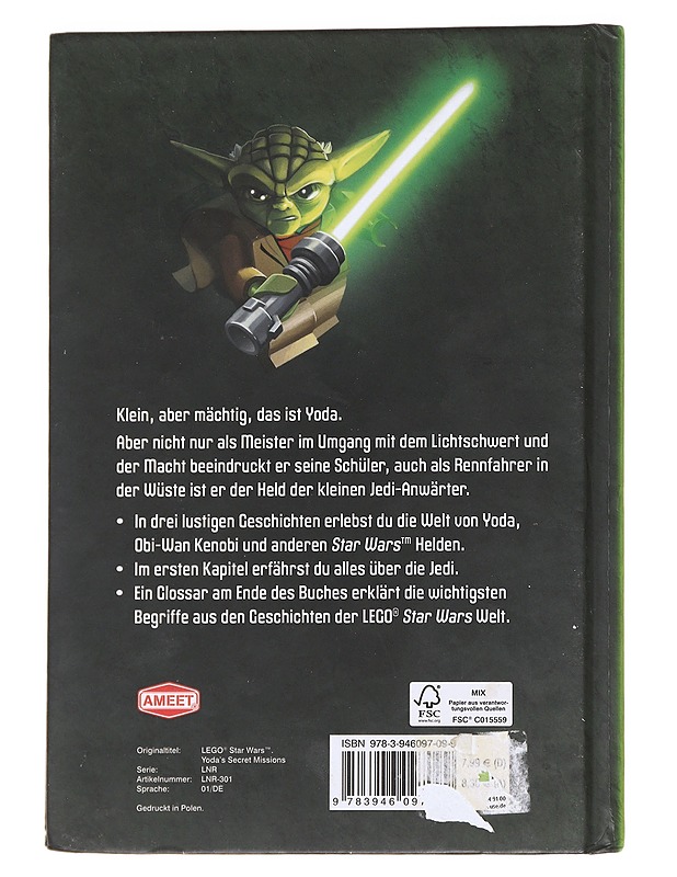 LEGO Star Wars: Yoda, Beschützer der Galaxis - Ace Landers - Lastenkirjat - 10105591319 - 1