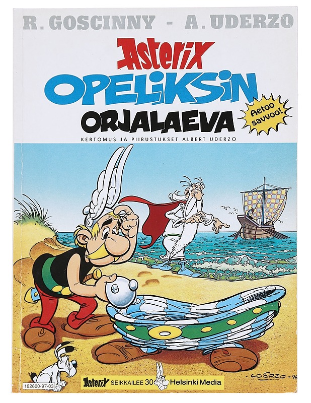 Opeliksin orjalaeva - Uderzo, Albert - Sarjakuvat - 10105591352 - 0